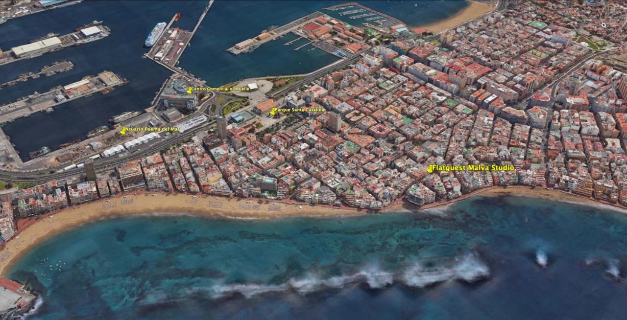 Flatguest Malva Studio Las Palmas Buitenkant foto